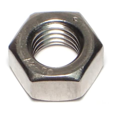 Midwest Fastener Hex Nut, M12-1.75, Stainless Steel, Not Graded, 10 PK 69627